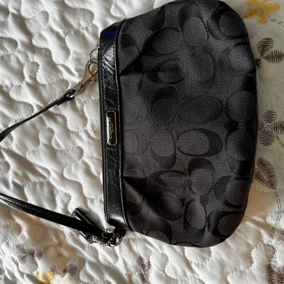 Coach Logo Wristlet - Picture 3 of 3